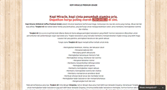 Desktop Screenshot of kopimiracle.com